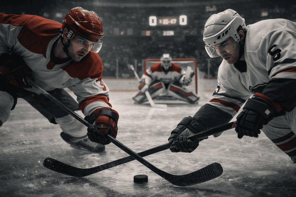 Cuando un partido de hockey se rompe sin goles